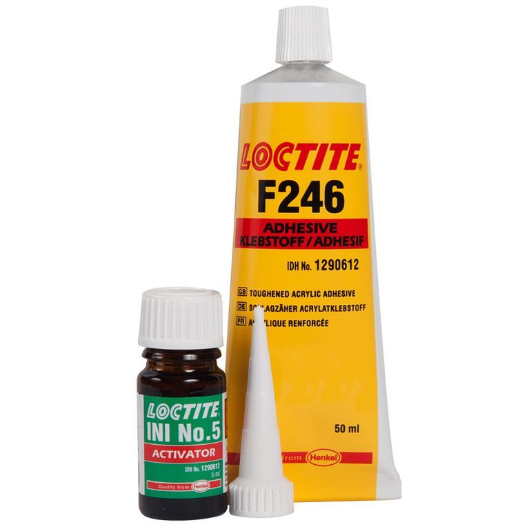 Клей с активатором для структурного склеивания Loctite F246 (Локтайт F246)