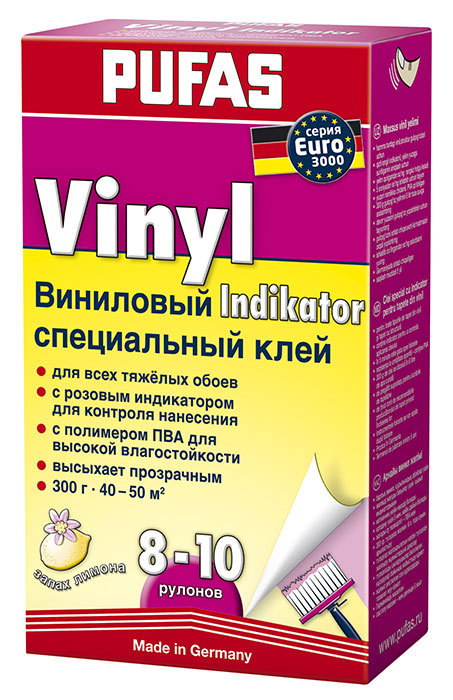 ПУФАС N0512 Клей специальный виниловый Индикатор 300г (20шт/кор)