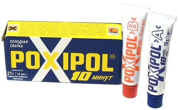 Холодная сварка Poxipol 10 минут