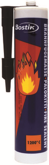 BOSTIK Герметик печной HEAT SEAL 1200C 300мл черный (12шт/кор)