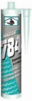 Cиликоновый герметик для стекла и керамики Mastersil 784 (12шт/кор)