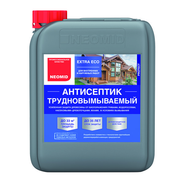 NEOMID Extra Eco трудновымываемый антисептик