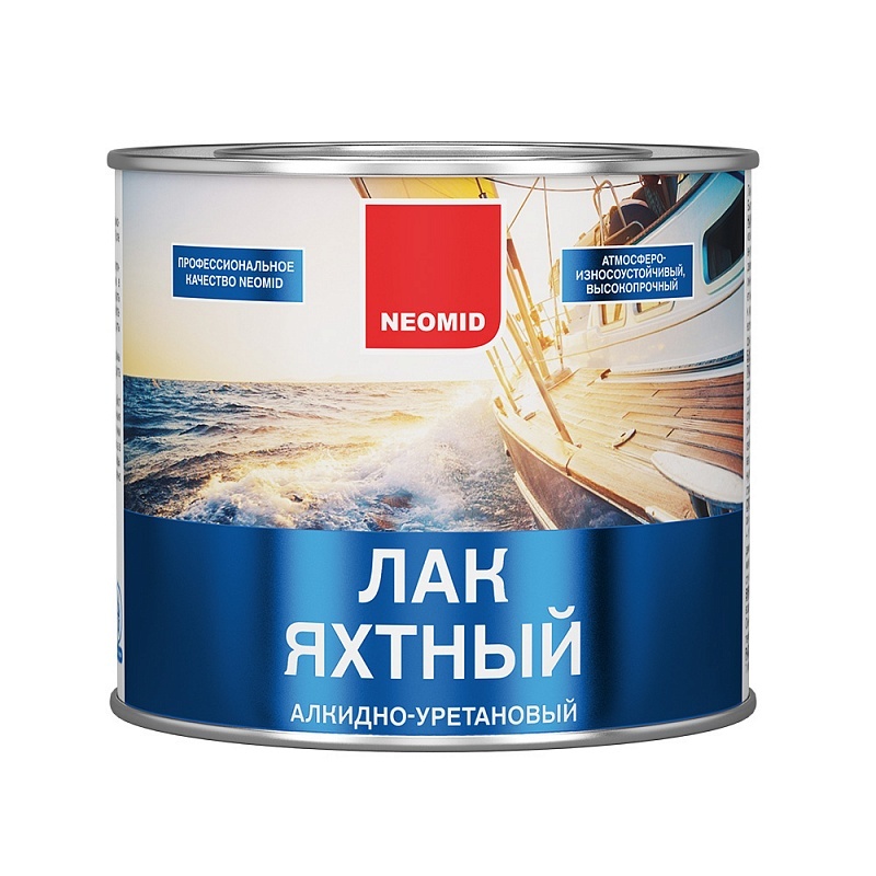NEOMID яхтный лак алкидно-уретановый