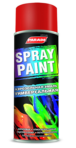 PARADE Эмаль аэрозольная SPRAY PAINT 400мл