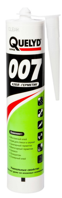 QUELYD Клей-герметик Russia 007 290мл (20шт/кор)