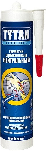 Tytan Euro-Line Герметик Силиконовый Нейтральный 290мл (12шт/кор)