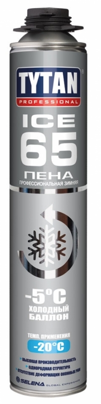 Tytan Professional 65 ICE пена профессиональная зимняя 750мл (12шт/кор)