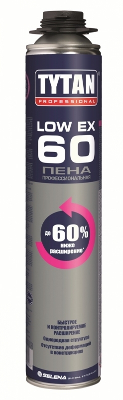 Tytan Professional LowEx 60 Пена профессиональная 750мл (12шт/кор)