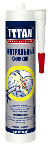 Tytan Professional Герметик Силиконовый Нейтральный (12шт/кор)