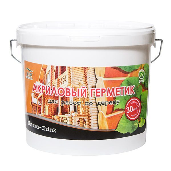 Акриловый герметик для дерева Терма - Чинк (Therma - Chink)