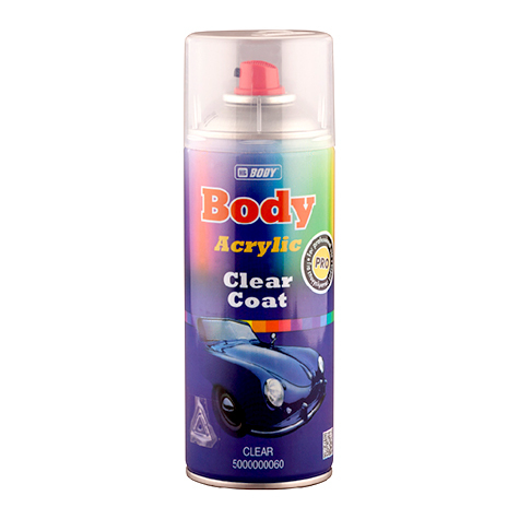 Аэрозольный лак в спрее HB BODY Clear Coat
