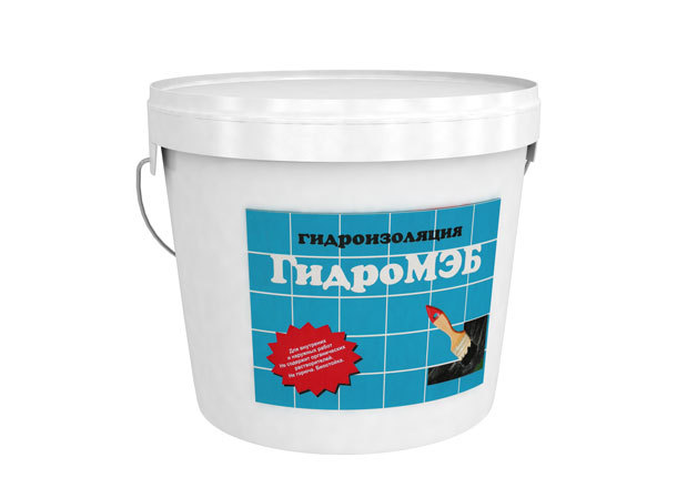 Битумно-полимерная мастика ГидроМЭБ 5 кг