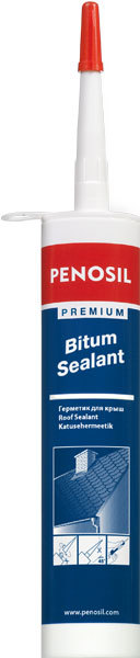 Герметик битумный для крыши Penosil Bitum черный 310мл (12шт/кор)