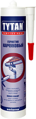 Герметик каучуковый Tytan Professional 310мл (12шт/кор)
