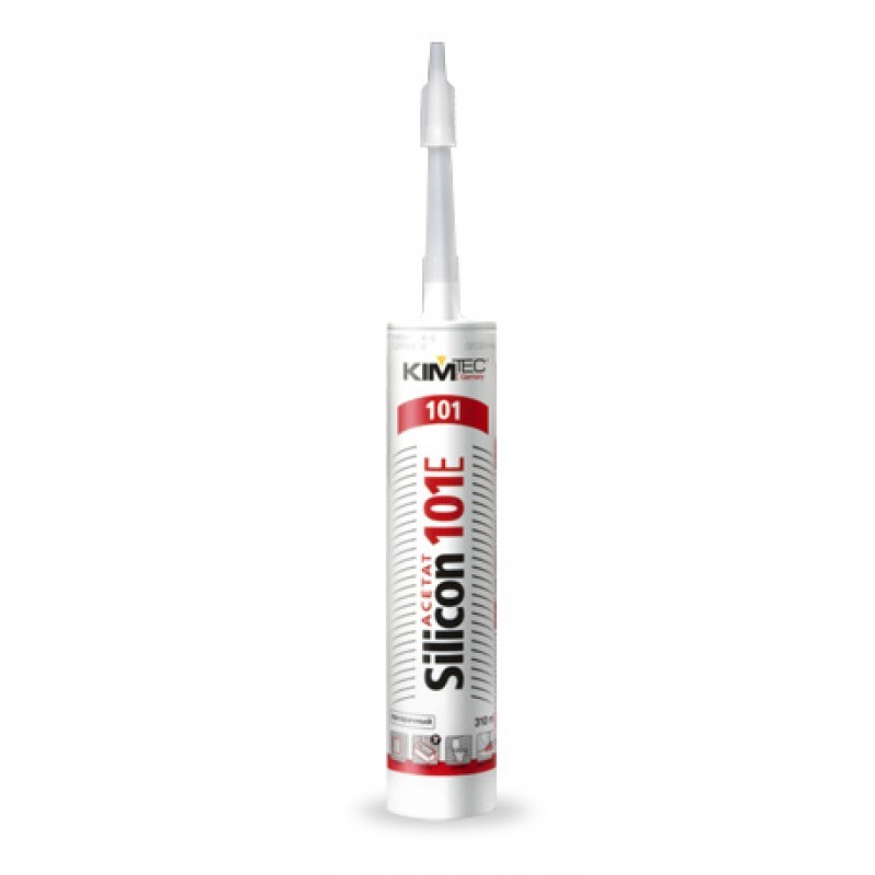 Герметик силиконовый KIM TEC Silicon 101Е (20шт/кор)