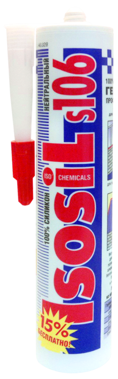 Герметик силиконовый нейтральный Isosil S106 280 мл (25шт/кор)