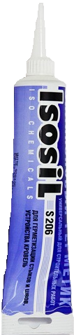 Герметик силиконовый нейтральный Isosil S206 115мл (20шт/кор)