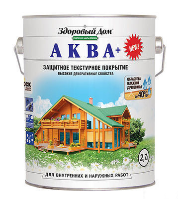 Здоровый Дом АКВА деревозащитное средство