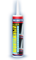 Клей BAU MASTER монтажный ВЛАГОСТОЙКИЙ 310мл