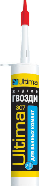 Клей для ванных комнат ULTIMA 307 360гр (12шт/кор)