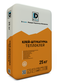 Клей монтажный De Luxe Теплоклей 25кг