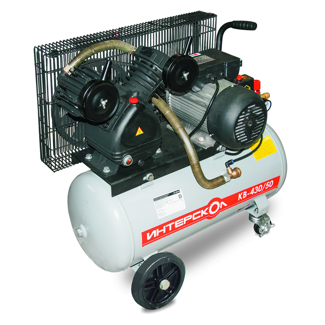 Компрессор ременной масляный КВ-430/50