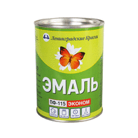 ЛЕНИНГРАДСКИЕ КРАСКИ Эмаль ПФ-115 ЭКОНОМ