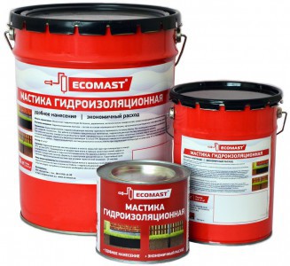 Мастика гидроизоляционная ECOMAST