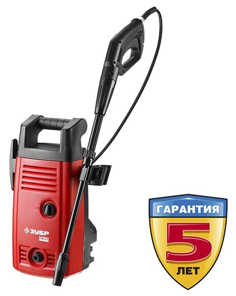 Мойка высокого давления (минимойка) электрич, ЗУБР АВД-100, 1400Вт
