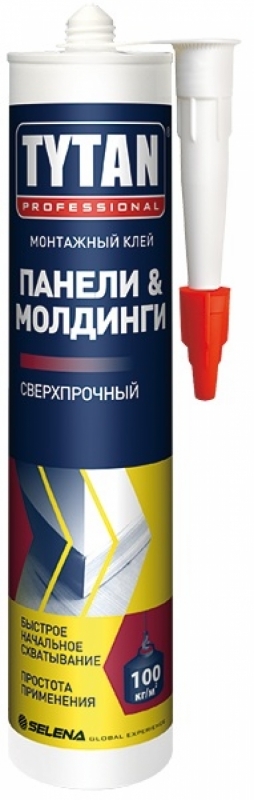 Монтажный Клей Tytan Панели&Молдинги 310мл (12шт/кор)