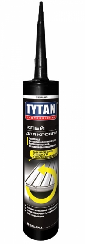 Монтажный клей для кровли Tytan Professional 290мл (12шт/кор)