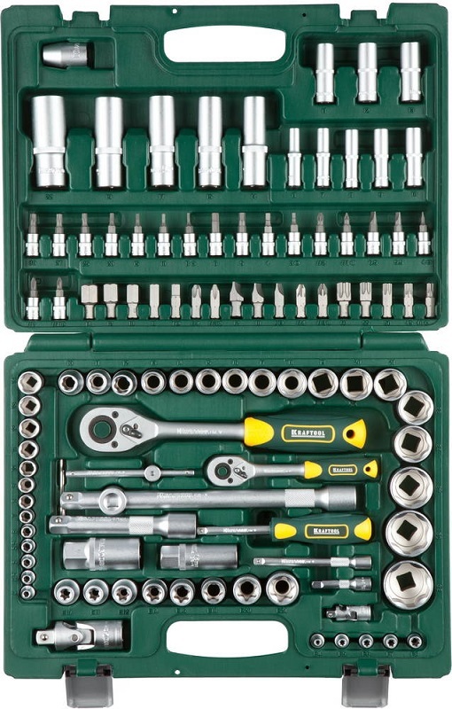 Набор KRAFTOOL EXPERT QUALITAT Торцовые головки SUPER LOCK 108 предметов 27888-H108_z02