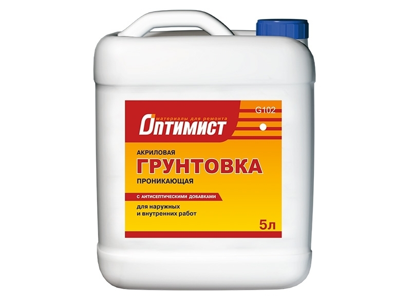 ОПТИМИСТ G102 Грунтовка универсальная (желтая этикетка)