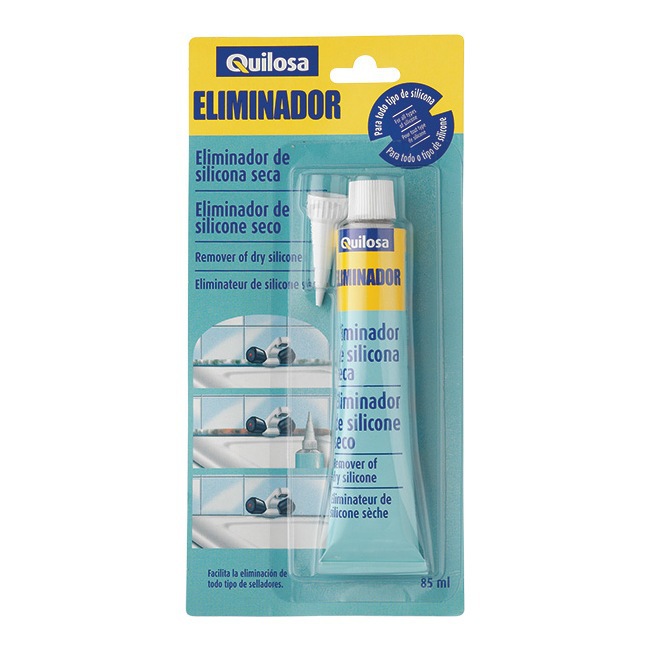 Очиститель силикона Quilosa Silicon Remover 85мл (12шт/кор)