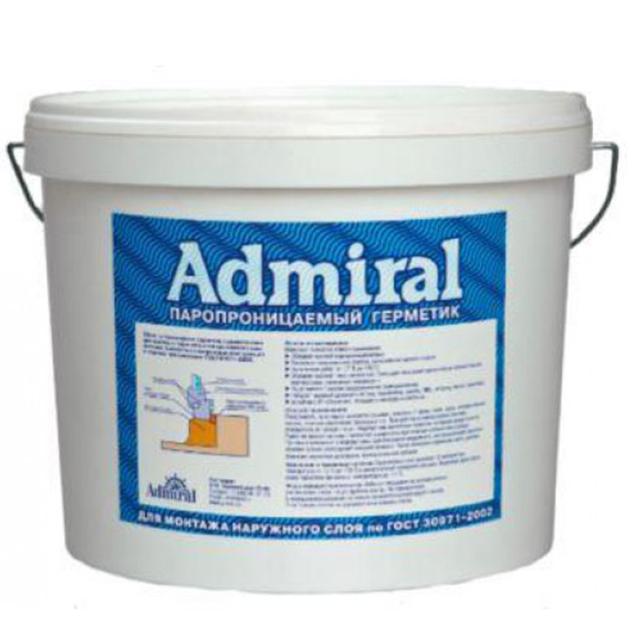 Паропроницаемый Герметик Admiral 15 кг