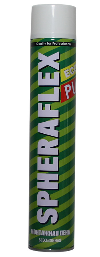 Пена бытовая SPHERAFLEX ECO PU всесезонная 750мл (12шт/кор)
