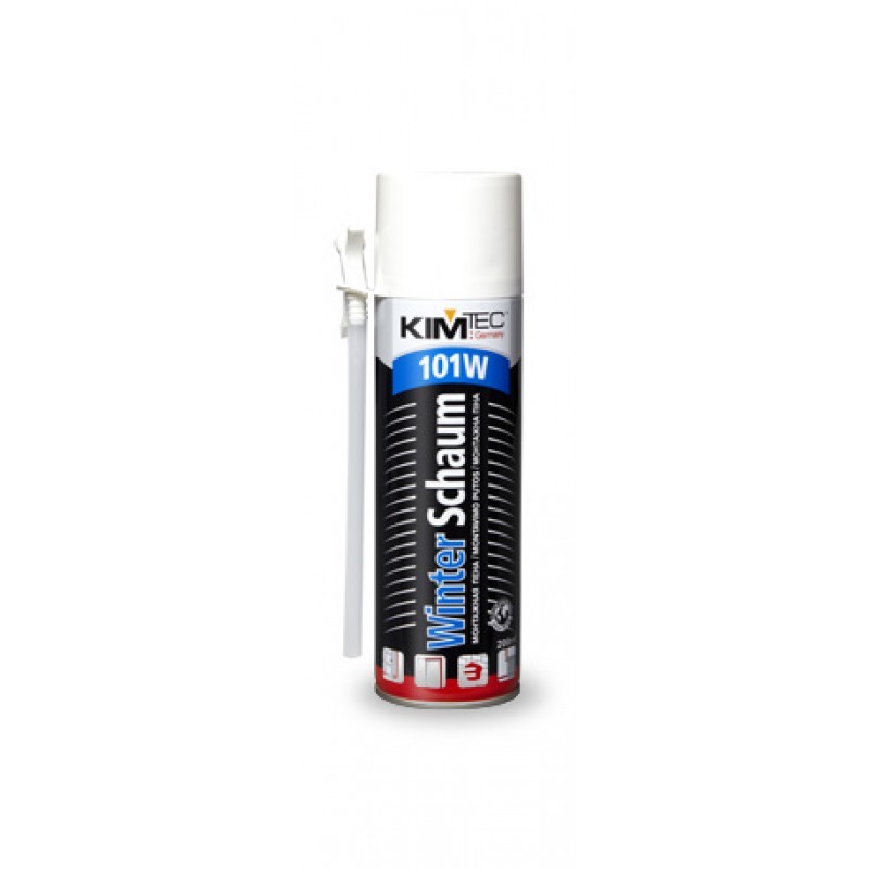 Пена монтажная KIM TEC Winter Schaum 101W 200 мл зимняя (20шт/кор)