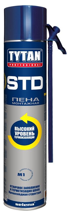 Пена монтажная Tytan Professional STD 750мл (12шт/кор)