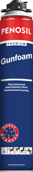Пена монтажная профессиональная Penosil Premium Gunfoam 750мл (12шт/кор)