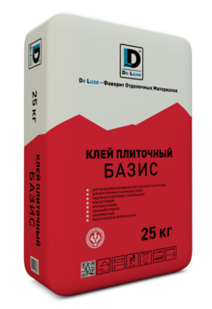 Плиточный клей De Luxe БАЗИС