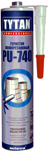Полиуретановый герметик 740 (Р40) Tytan Professional 310мл (12шт/кор)