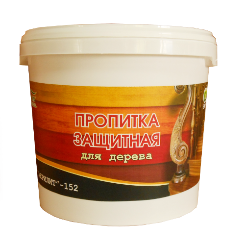 Пропитка по дереву антисептическая Акрилит-152 10л