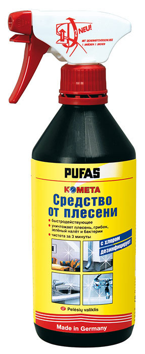 ПУФАС N145 Средство от плесени Комета Schimmel-Spray
