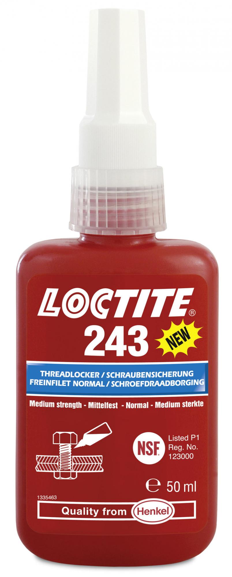 Резьбовой фиксатор Loctite 243 (Локтайт 243)