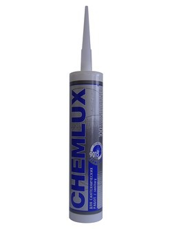 Санитарный силиконовый герметик  Chemlux 9015 300мл (25шт/кор)