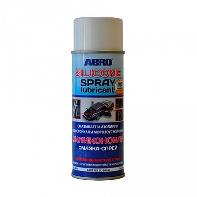 Силиконовая смазка спрей ABRO SL-900-R