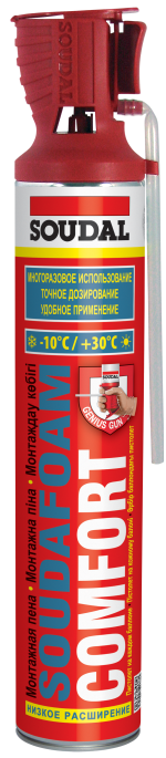 Соудал ручная пена Комфорт 750 (12 шт/кор)
