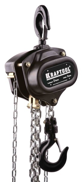 Таль цепная KRAFTOOL шестеренная