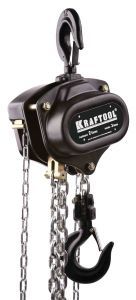 Таль цепная KRAFTOOL шестеренная 5т / 3м