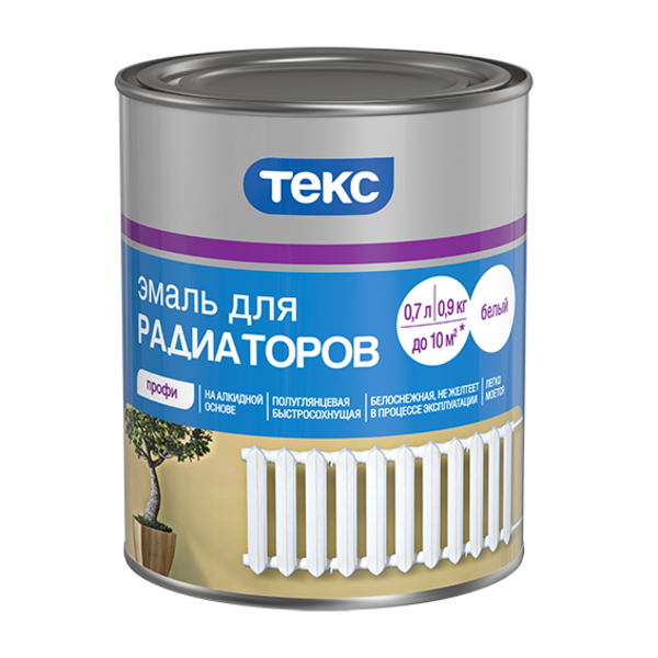 ТЕКС Эмаль алкидная для радиаторов